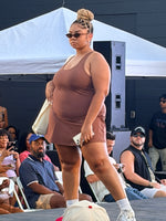 Load image into Gallery viewer, DEMI Active Dress with Shorts-PLUS
