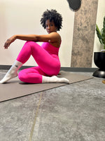 Load image into Gallery viewer, DEMI Yoga Jumpsuit-Pink (S-XL)
