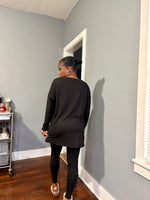 Load image into Gallery viewer, Long Sleeve CATE Legging Set-Black (S-3XL)

