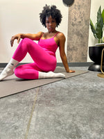 Load image into Gallery viewer, DEMI Yoga Jumpsuit-Pink (S-XL)
