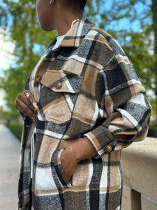 Fuzzy Flannel Shacket