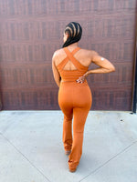 Load image into Gallery viewer, AMBER Cross Back Bra &amp; Legging Set
