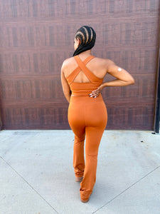 AMBER Cross Back Bra & Legging Set
