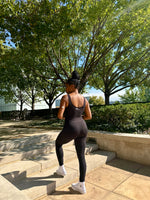 Load image into Gallery viewer, DEMI Yoga Jumpsuit-Black
