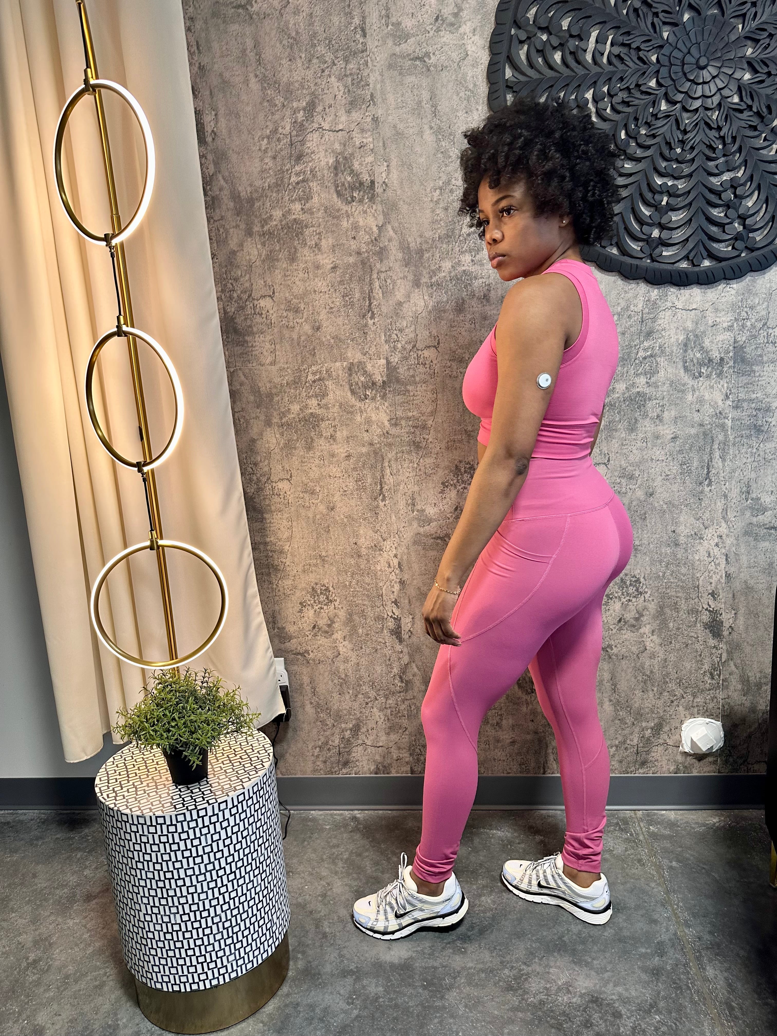 VENICE Top & Legging Set in Magenta (S-L)