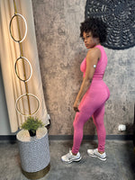 Load image into Gallery viewer, VENICE Top &amp; Legging Set in Magenta (S-L)
