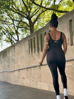 Load image into Gallery viewer, DEMI Yoga Jumpsuit-Black
