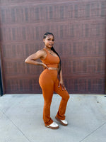 Load image into Gallery viewer, AMBER Cross Back Bra &amp; Legging Set
