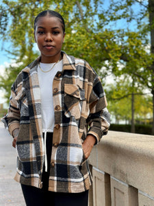 Fuzzy Flannel Shacket