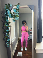 Load image into Gallery viewer, VENICE Top &amp; Legging Set in Magenta (S-L)
