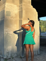 Load image into Gallery viewer, DEMI-Piping Hot Skort Set
