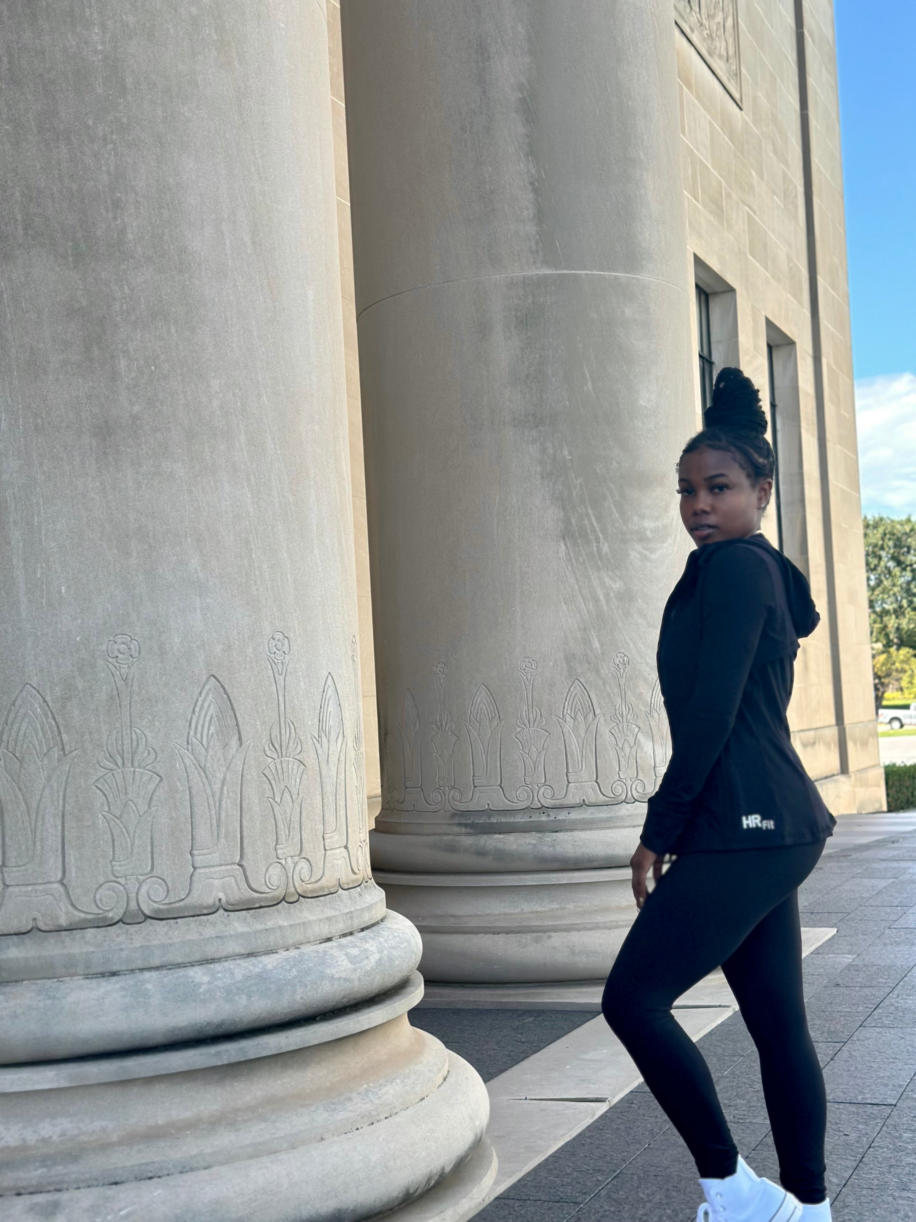 DEMI Yoga Jacket- Black
