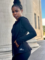 Load image into Gallery viewer, DEMI Yoga Jacket- Black
