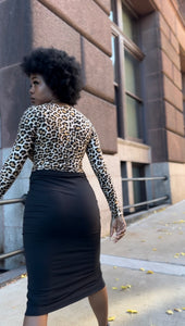 Leopard Print Top