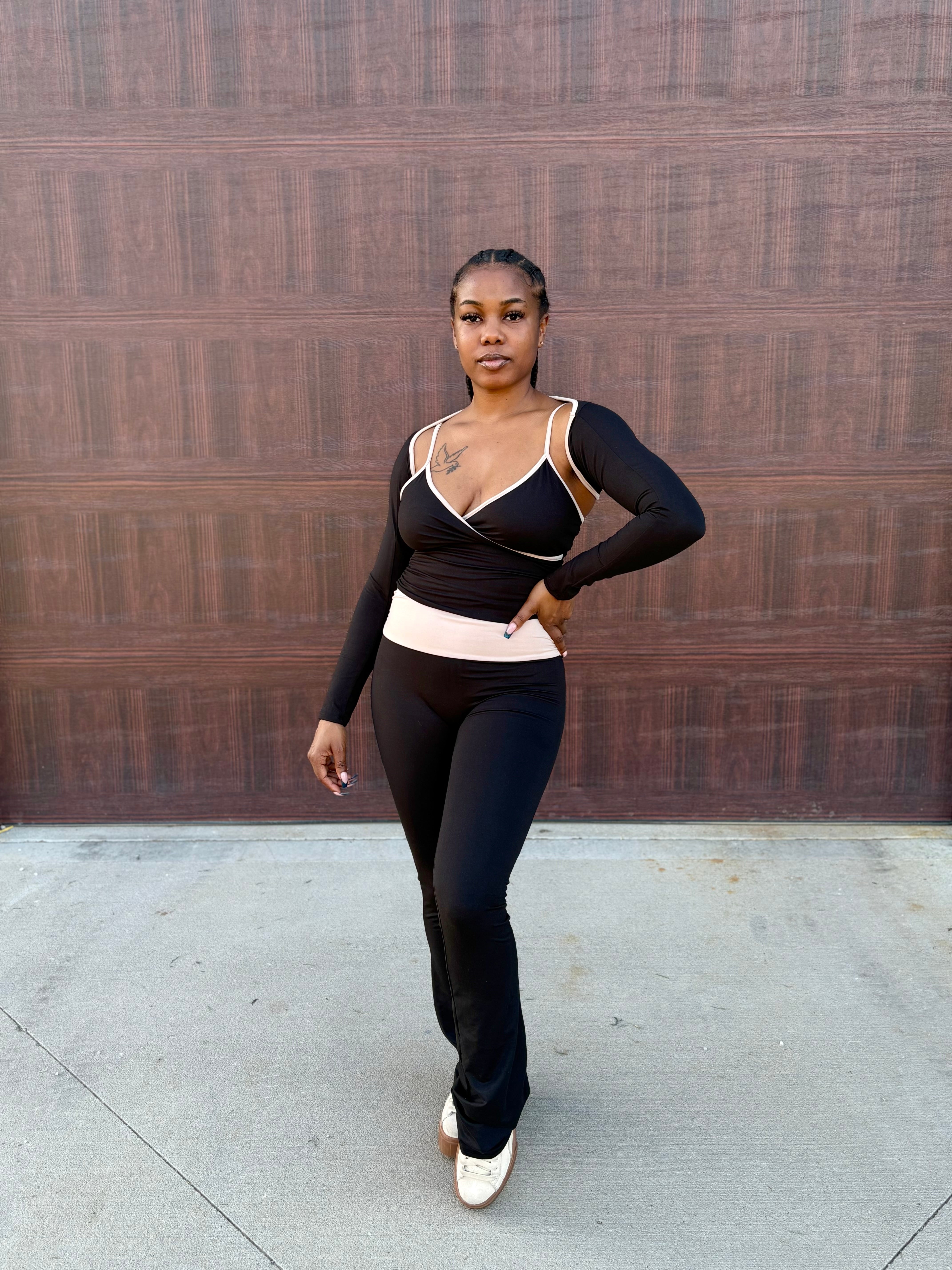 HARLEI 3-Piece Set Shrug Set