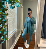 Load image into Gallery viewer, CARLI Waffle Cardigan-JADE (S-3XL)
