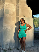 Load image into Gallery viewer, DEMI-Piping Hot Skort Set
