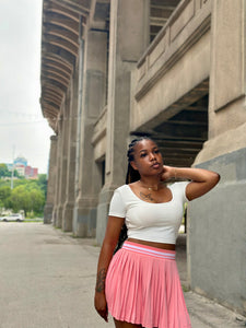 Twist Back Top (WHITE)