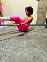 Load image into Gallery viewer, DEMI Yoga Jumpsuit-Pink (S-XL)

