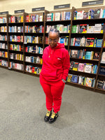 Load image into Gallery viewer, HR Fit Classic Joggers-Red (Unisex Fit)
