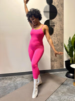 Load image into Gallery viewer, DEMI Yoga Jumpsuit-Pink (S-XL)
