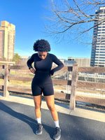 Load image into Gallery viewer, RAVEN Seamless Short Set (S-L) Black
