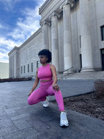Load image into Gallery viewer, VENICE Top &amp; Legging Set in Magenta (S-L)
