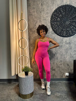 Load image into Gallery viewer, DEMI Yoga Jumpsuit-Pink (S-XL)
