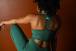 Load image into Gallery viewer, Evergreen Racerback Bra &amp; Leggings Set (S-3XL)
