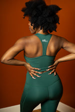 Load image into Gallery viewer, Evergreen Racerback Bra &amp; Leggings Set (S-3XL)
