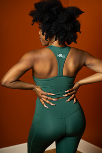 Evergreen Racerback Bra & Leggings Set (S-3XL)