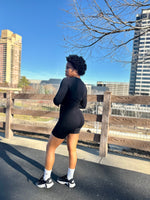 Load image into Gallery viewer, RAVEN Seamless Short Set (S-L) Black
