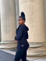 Load image into Gallery viewer, DEMI Yoga Jacket- Black
