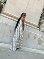 Load image into Gallery viewer, CACIA Stripe Maxi Dress
