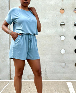 EDEN Romper (Blue)