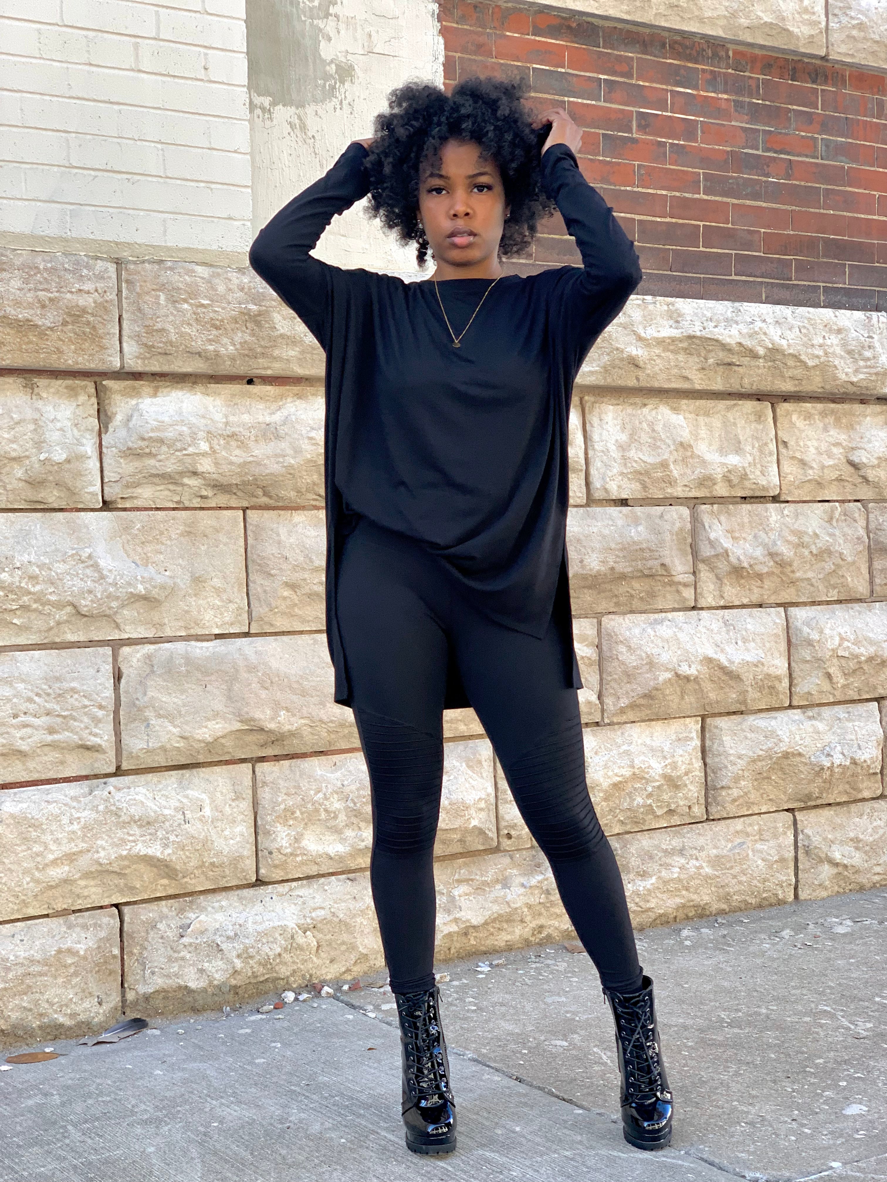 MOTO Legging Set- BLACK