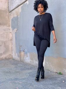 MOTO Legging Set- BLACK
