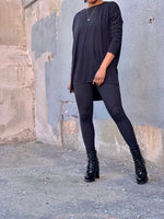 Load image into Gallery viewer, MOTO Legging Set- BLACK
