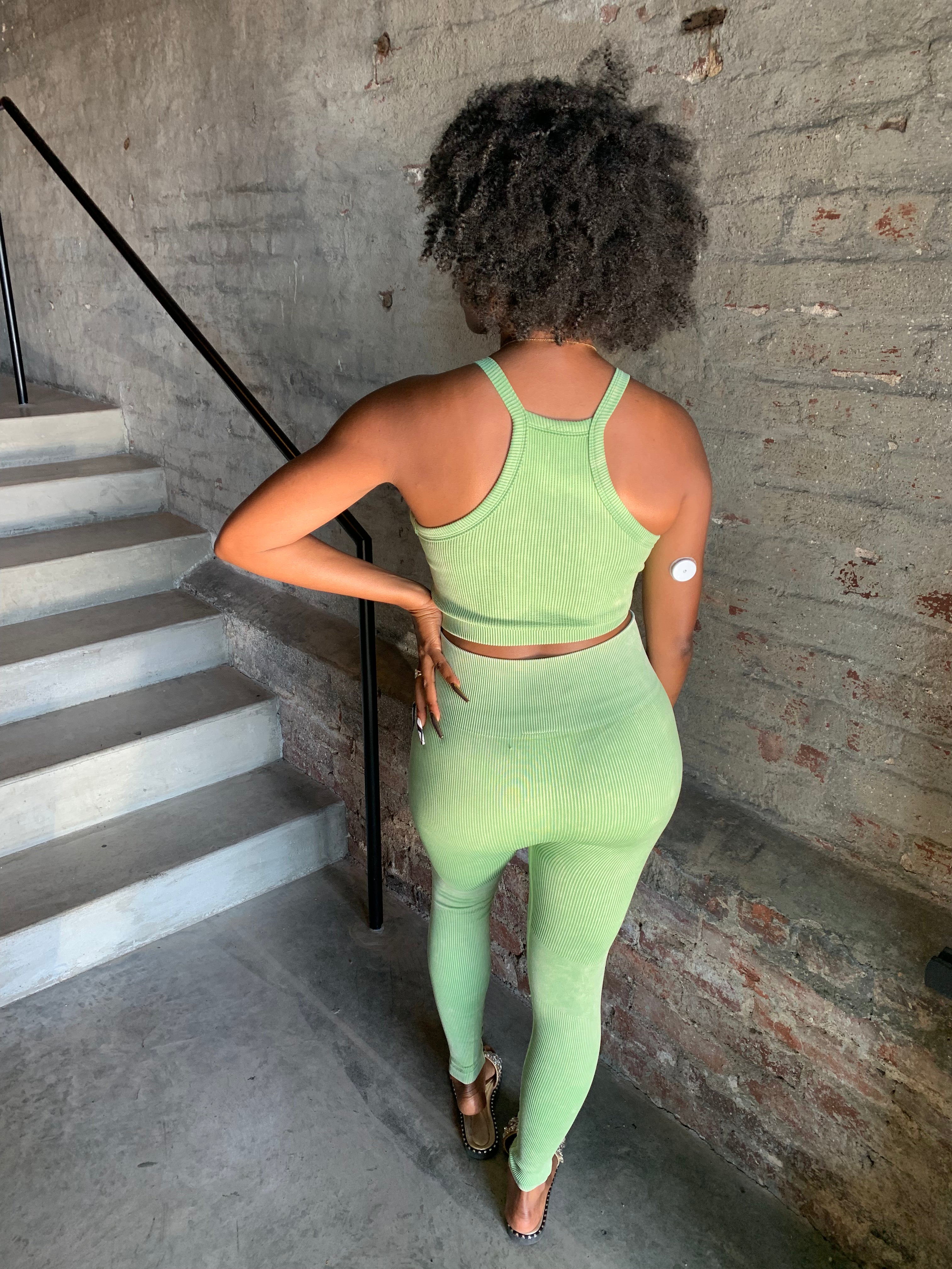 REAGAN Ribbed Top & Leggings
