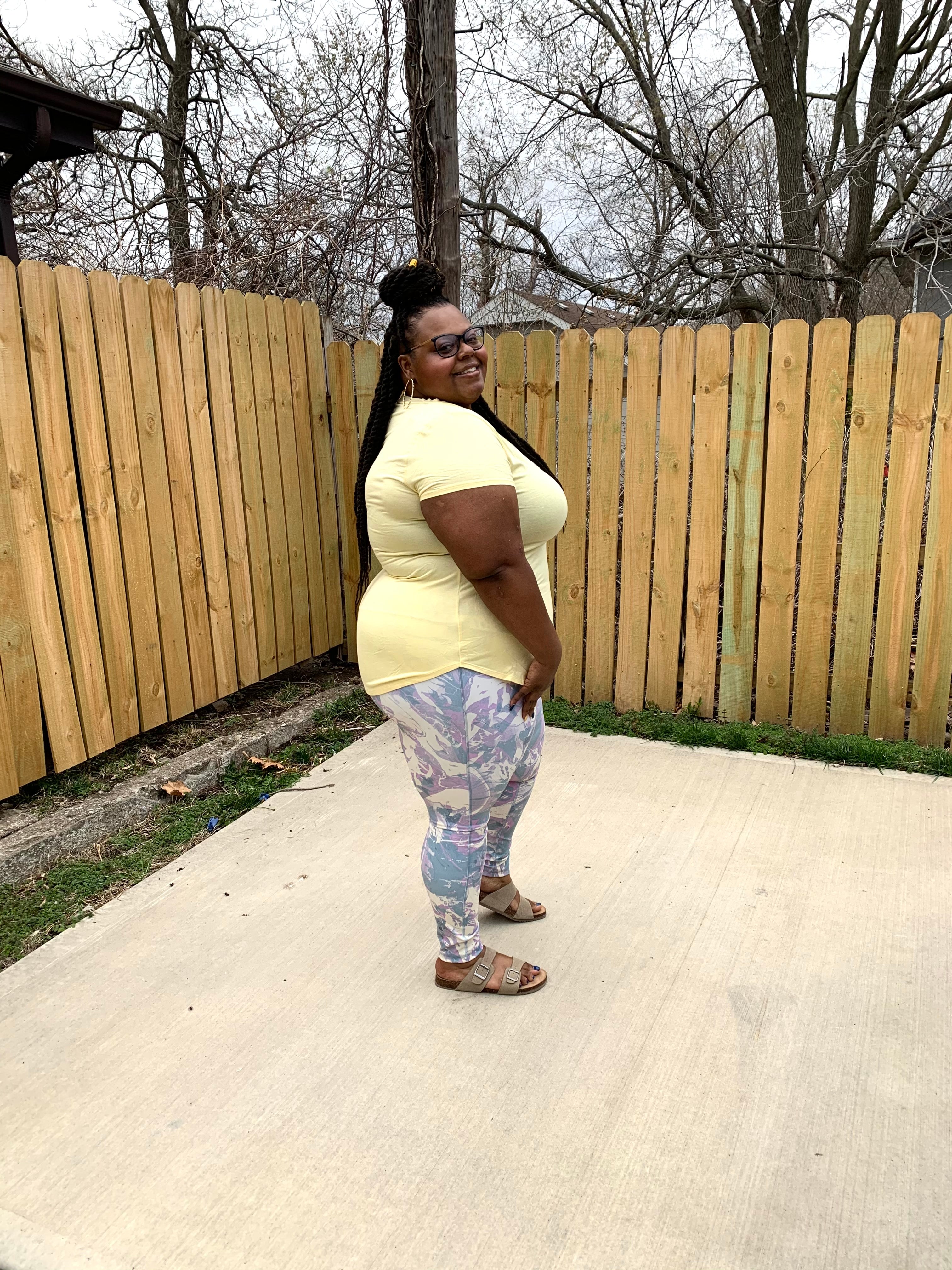 MINT SWIRL Leggings (PLUS)