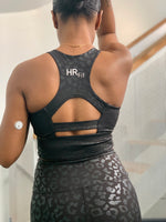 Load image into Gallery viewer, BLACK LEOPARD Bra
