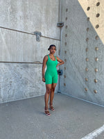 Load image into Gallery viewer, On The Go Ribbed Romper
