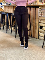 Load image into Gallery viewer, PIXIE Skinny Jeans-Black
