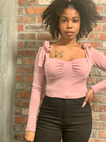 Load image into Gallery viewer, DINA Crop Top-PINK
