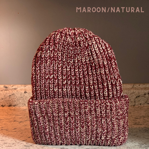 Chunky Knit Cuffed Beanie