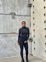 Load image into Gallery viewer, LEAH Turtleneck Set-BLACK
