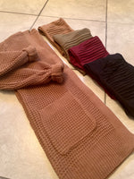 Load image into Gallery viewer, CARLI Waffle Cardigan-Camel
