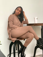 Load image into Gallery viewer, MOTO Legging Set-MOCHA (S-3XL)
