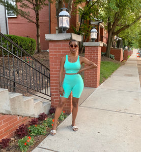 RENA Short Set (Mint)