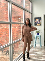 Load image into Gallery viewer, MOTO Legging Set-MOCHA (S-3XL)
